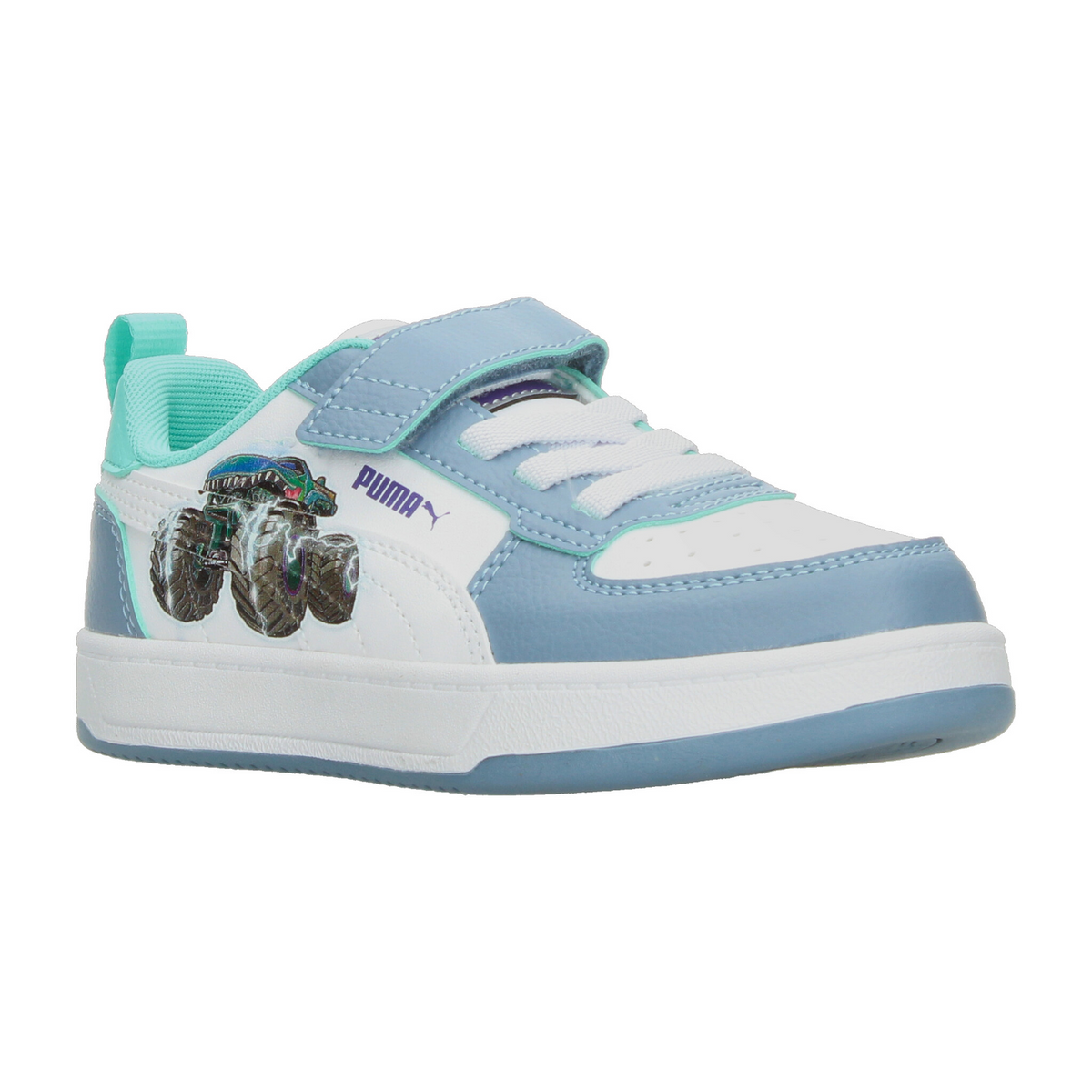 Tenis Puma Hot Wheels Niño Blanco Casual Infantil T16-22, foto 2 de 10
