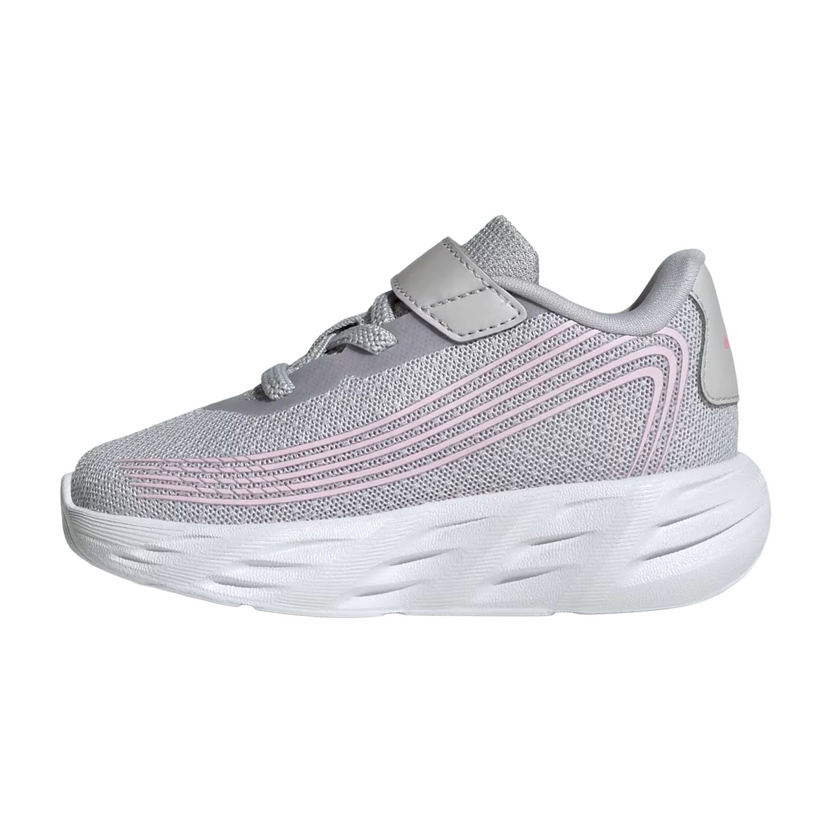 Tenis Adidas Galaxy 8 Niña Gris Deportivo Infantil T11-16, foto 4 de 10