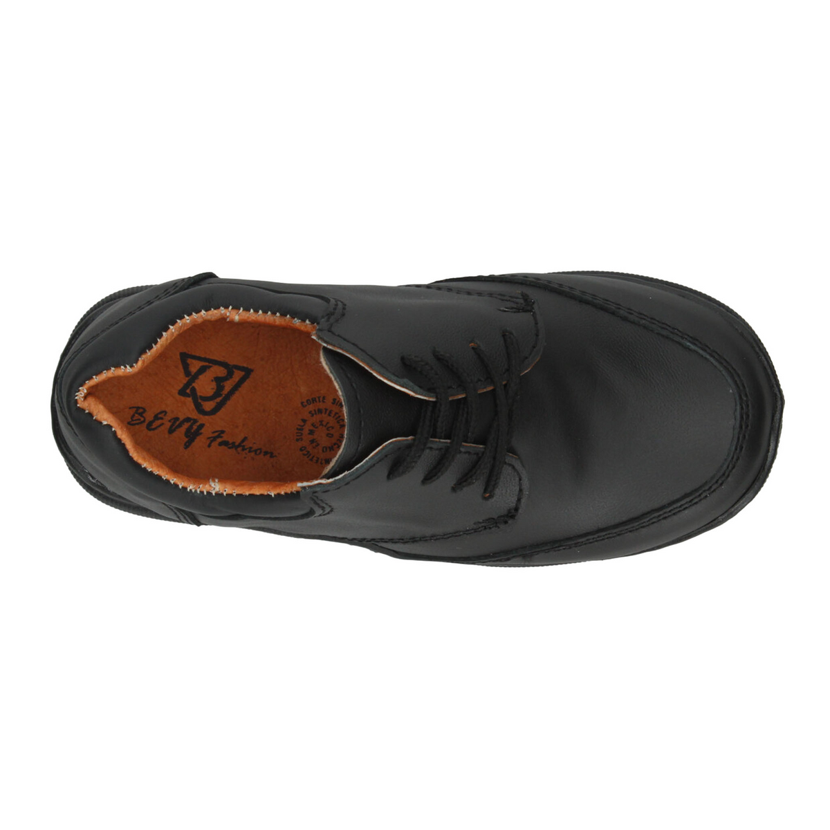 Zapato Escolar Bevy Fashion Niño Negro Escolar Infantil T22-26, foto 8 de 10