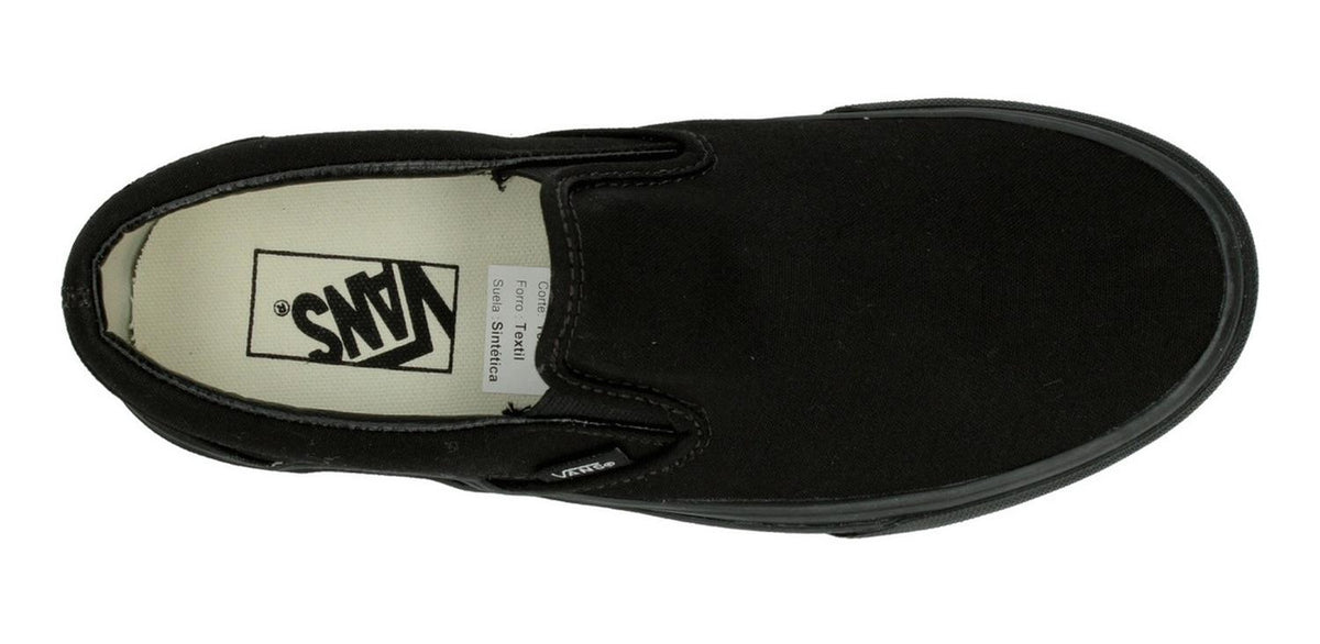 Tenis Vans Classics Slip-on Negro Para Hombre [van121], foto 9 de 11