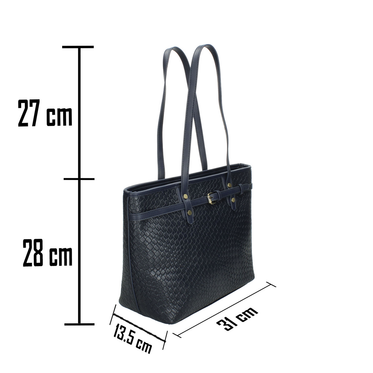 Bolsa Abisai Handbags Dama Azul Casual Para Mujer, foto 3 de 10