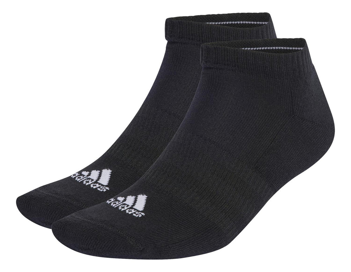 Calcetínes adidas Hombre Low Cut 3 Pares Negros Caballero, foto 1 de 1
