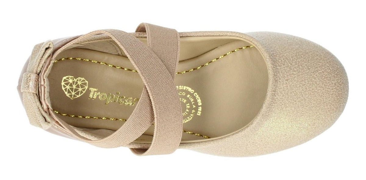 Balerina Flat Tropicana Para Niña 46028 Bronce [tro1025], foto 5 de 6