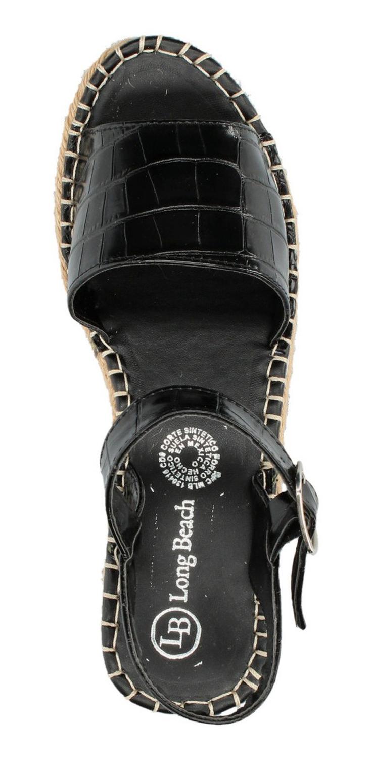 Sandalias Long Beach Para Mujer 1315 Negro [lbe100], foto 8 de 10