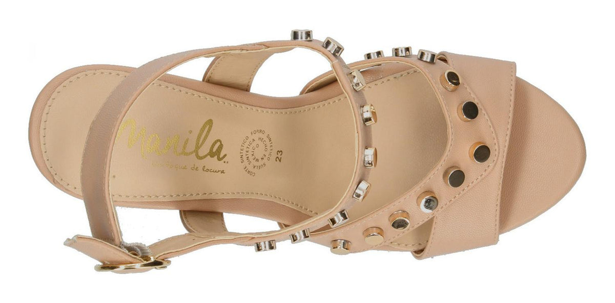 Zapatillas Manila Para Mujer M-7942 Piel [mla334], foto 8 de 10