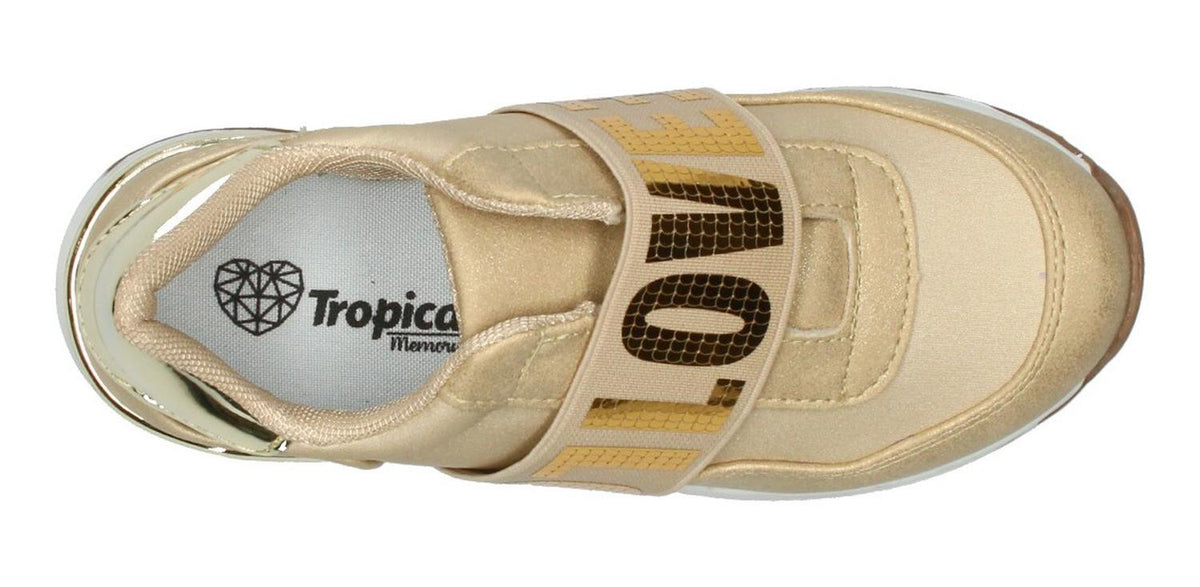 Tenis Tropicana Para Niña 29666 Dorado [tro944], foto 5 de 6