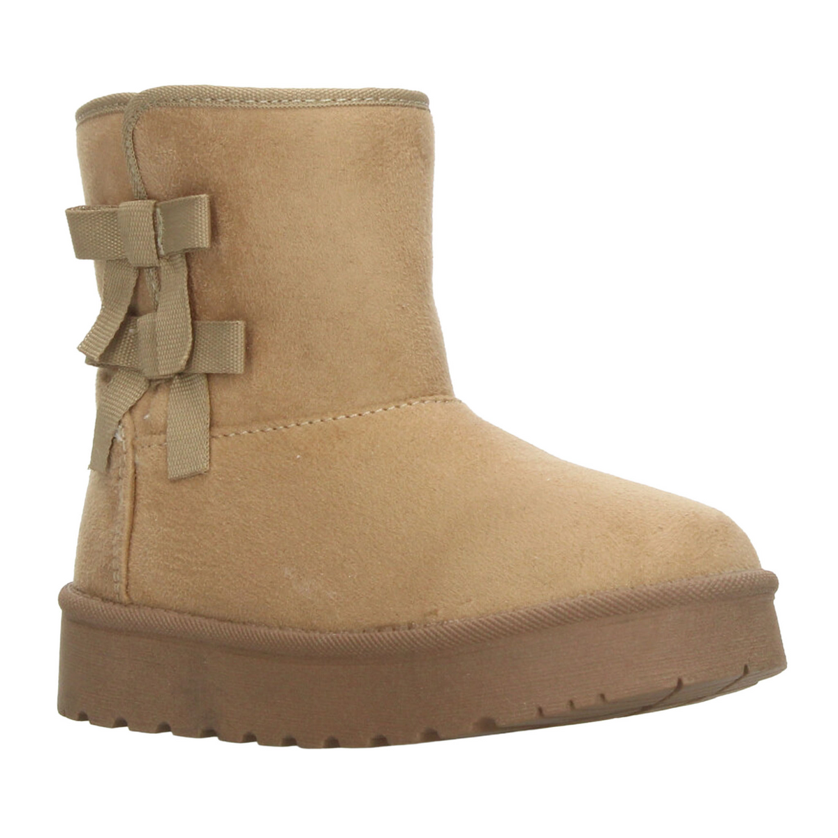 Bota Vavito Niña Beige Invierno Casual Peluche Infantil T18-22, foto 2 de 10