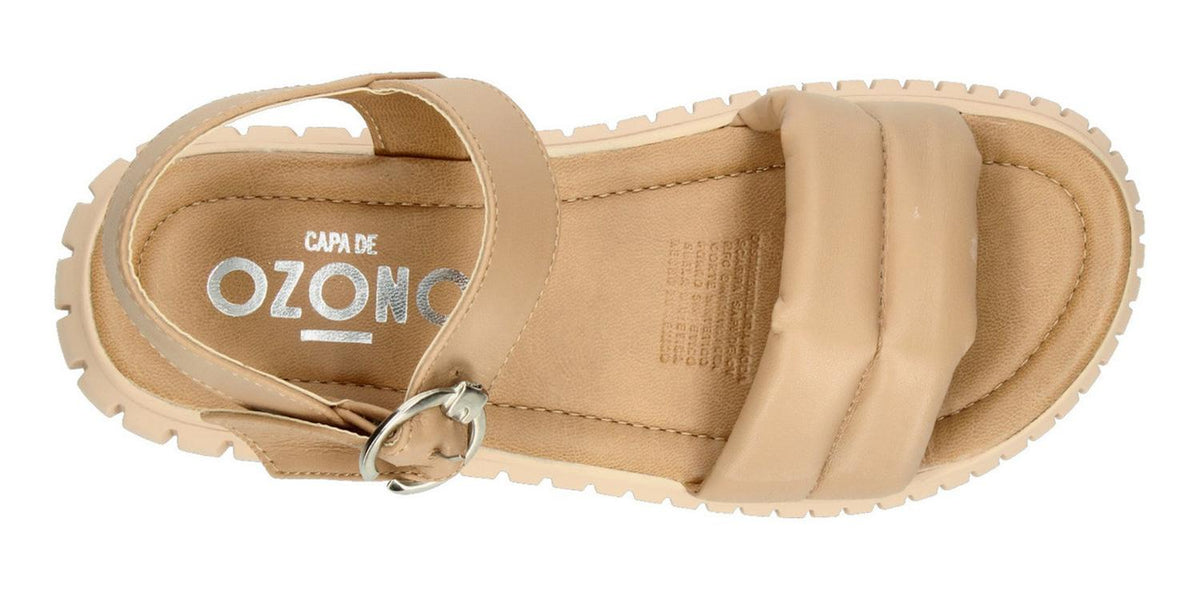 Sandalias Ozono Beige Para Mujer [ozo2852], foto 9 de 10