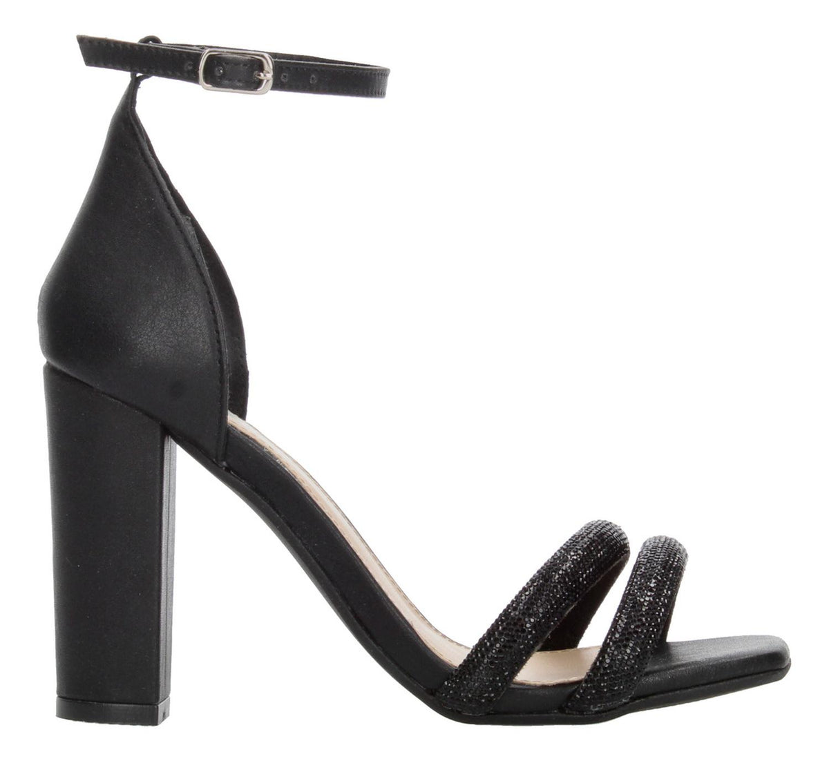 Sandalias De Fiesta Manila Negro Para Mujer [mla381], foto 5 de 10