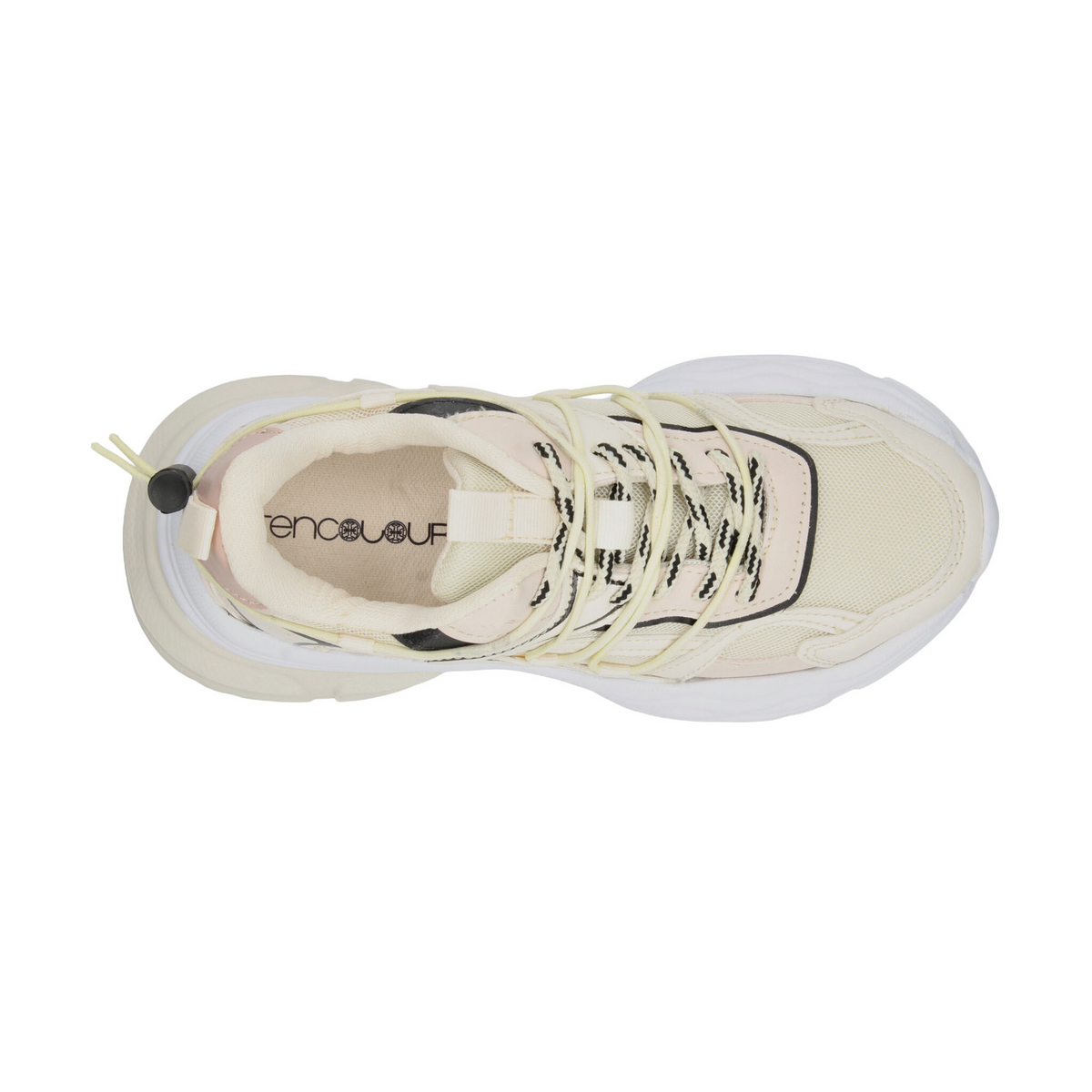 Tenis Ten Colors Dama Beige Casual Plataforma Para Mujer, foto 8 de 10