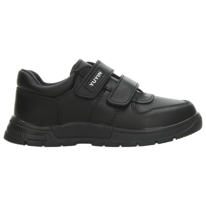 Zapato Escolar Yuyin Niño Negro Escolar Infantil T18-21
