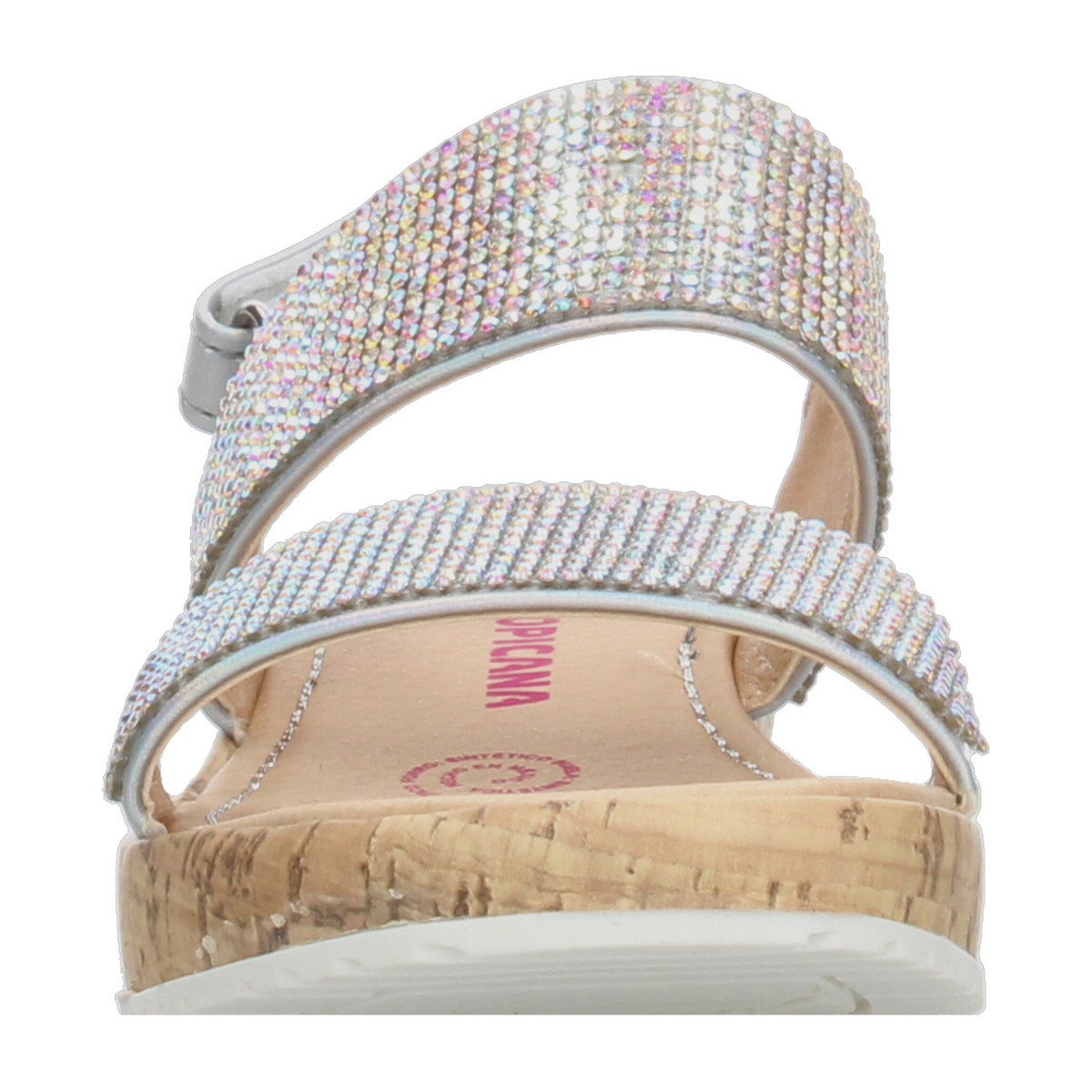 Sandalias Tropicana Niña Plateado Casual Dama Jr. T22-25, foto 6 de 10