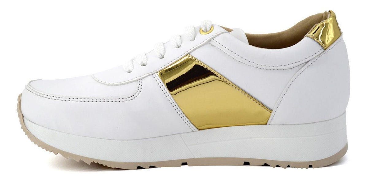 Tenis 360 Grados Para Mujer 7102 Blanco [t6030], foto 2 de 6