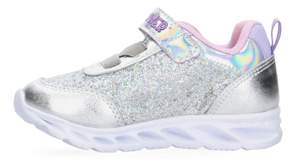 Tenis Tropicana Plateado Para Niña [tro1403], foto 4 de 8