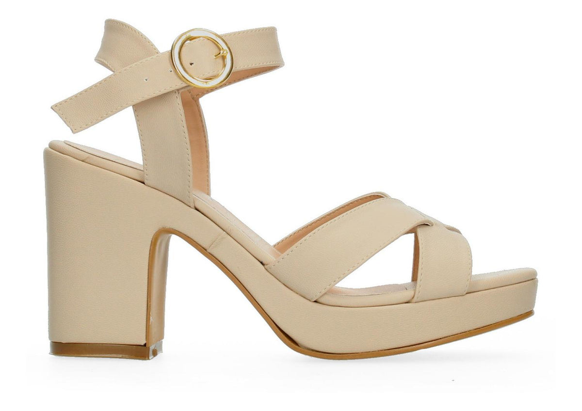 Sandalias Fiore Para Mujer 508 Beige [for3], foto 2 de 10