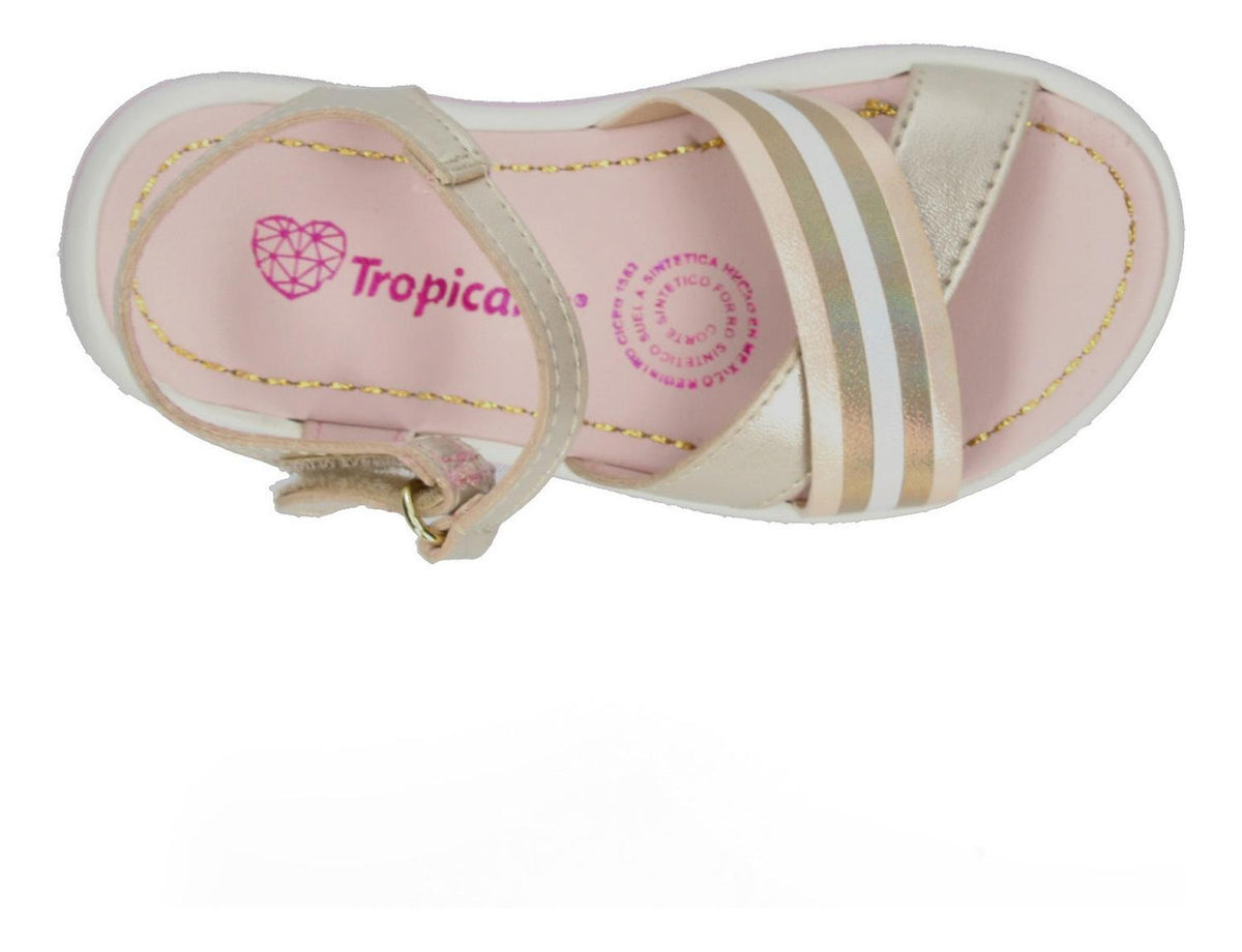 Sandalias Tropicana Para Niña 48042 Dorado [tro1222], foto 8 de 10